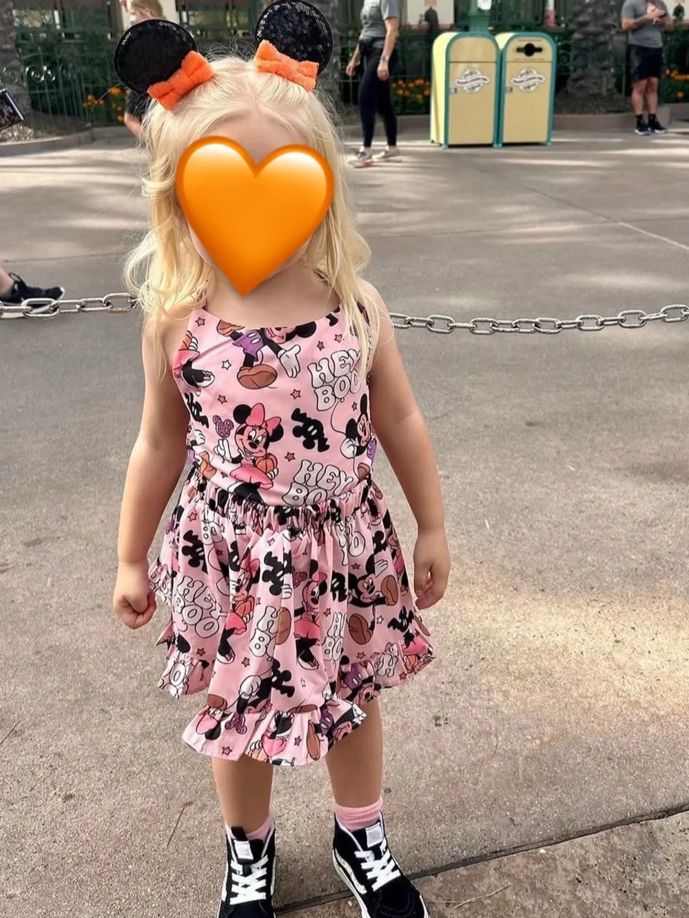 Flamingo baby Boutique disney set - Halloween